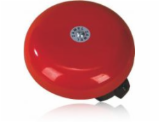 Velvet Carbon Bell 230V Large 104dB IP44 230mm School - DNS -21D