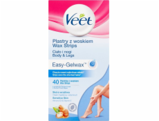 Veet Snadné gelwax plátky s voskováním voskování 40 ks