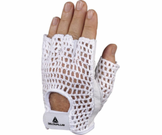 Delta Plus Fingerless Gloves Lamb Skin, pletená tkanina v...