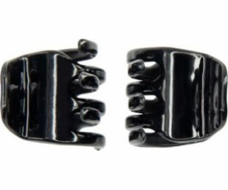 Donegal Hair Buckle Mini Black 2 PCS (FA-5829)