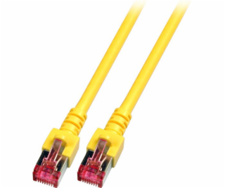 EFB Patchcord Cat6, LSOH, S/FTP, 2M, žlutá (K5511.2)