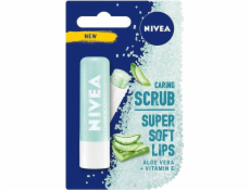 Nivea Nivea_Caring Scrub Super Soft rtů pečující rty peeling v aloe 4.8g tyčinky