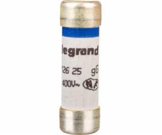 Vložka LEGRAND Cylindrical Fuse 10,3x31,5 mm 25A 400V 012625