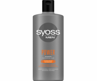 Syoss Syoss Men Posílení šamponu - normální vlasy 440 ml