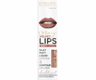 Eveline Oh My Lips Matte Lipstick a Lip Liner 12 Pralin E...