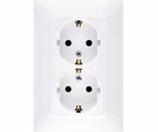 Contact-Simon Simon 10 Plug Socket se Schuko Biały (CGSZ2...