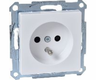 Schneider Electric Plug Socket Single Grounding White (MT...