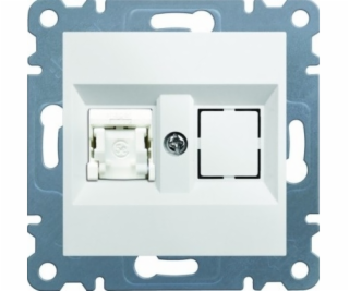 Hager Polo Computer Socket Lumina2 Single RJ45 Kat. 5e UT...