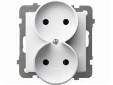 Ospel Socket As Double White (GP-2GR/M/00)