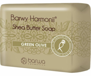 Barevné mýdlo v barvě krychle harmonie Green Olive 190G