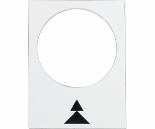 Schneider Electric Descriptive Plate White Rectangular 30...