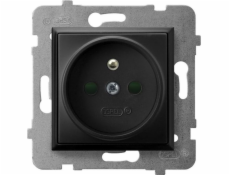 Ospel Aria Single Socket s/U se srážením aktuální stopy Black Metallic GP-1UZP/M/33