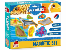 Roter Kafer Magnetic Puzzle Sea Animals s deskou RK2090-05