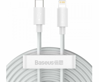 USB Baseus Baseus Cable 2x USB kabel Typ C - Lightning Fa...