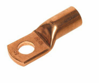 Tubulární oční špička 10/M8 Copper Undched KN10/8