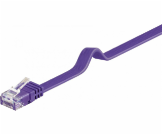 Flat Goobay Flat Patchcord U/UTP Cat. 6 Purple 2M (96417)