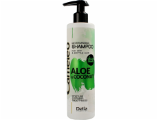 Delia cameleo aloe a kokosové vlasy zvlhčující šampon 250 ml