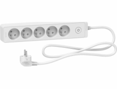 Schneider Electric Power Strip from Refers 5 Sockets 3 M White (ST9353W)