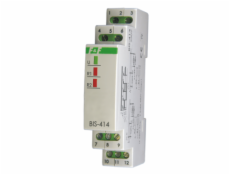 F&F Bistable Relay BIS-414I Sekvenční pro DIN Rail 1-Funk230V nebo 24V AC/DC, I = 2x16a Inrush 160A/20ms STATHER 2X1P School School 1 Modul