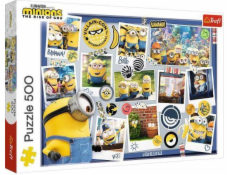 Trefl Puzzle 500EL Minions Crazy Photo Collection 37390 Trefl P8