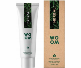 Woom Waom bylinná+ bylinná zubní pasta 75 ml