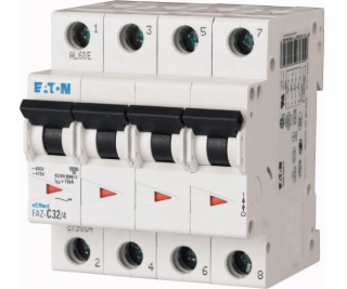 Eaton Overprournt Switch 3P+N C 32A 15KA AC PHAS C32/3N (...