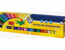 Astra Plastineine 18 barev čtvercový kříž (83814904)