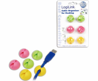 Organizátor LogiLink    Klips    Colorful (KAB0010)