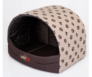 Hobbydog Budka Suflera - Beige s R4 PAWS