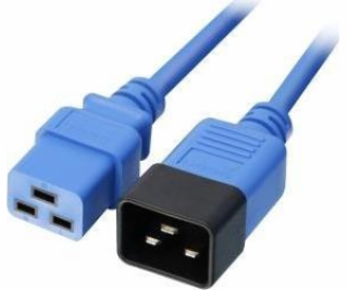 Napžňovací kabel Lindy Lindy 30121. IEC C19 - IEC C20, Bl...