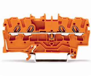 WAGO 4-WIRE BUS Connector 2,5mm2 Orange Topjobs (2002-1402)