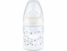 Nuk nuk láhev FC+ s WSK. Teplota 150 ml 0-6 m bílá