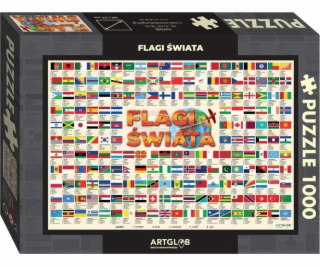 Artglob Puzzle Flags World 1 000 prvků