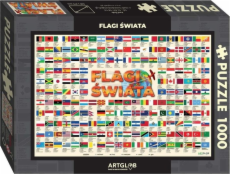 Artglob Puzzle Flags World 1 000 prvků