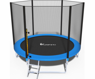 Funfit Garden Trampoline s vnějším sítí 8 stop 252 cm