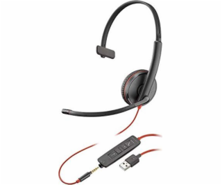 Sluchátka s Plantronics Blackwire C3215 USB-A mikrofon (2...