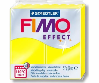 Fimo termosetive plastová hmota efekt Neon Yellow 57G