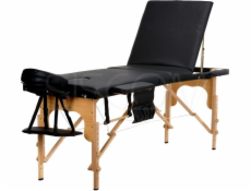 BodyFit Massage Bed Black 3 Segmented + Accessories + Free BAG