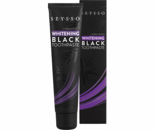 SEYSSO CARBON BLACK - bělení zubní pasty s aktivním uhlík...