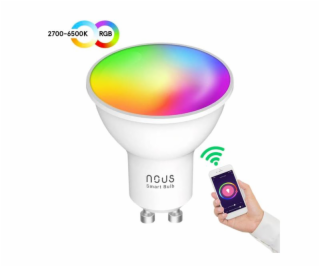 Smart LED žárovka GU10 4,5W RGB NOUS P8 WiFi Tuya