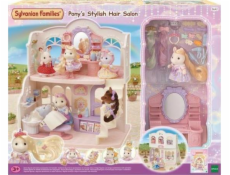 Epocha sylvanian figurky kosmetické salon s figurkou s vlasy 5642