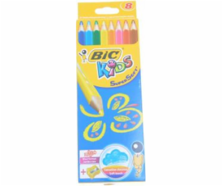 Bic Pencil Pencils BIC Kids Supersoft Box 8 PCS + Shilthe...