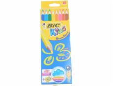 Bic Pencil Pencils BIC Kids Supersoft Box 8 PCS + Shilthener - 895921