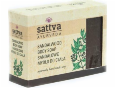 Sattva sattva_ayurveda santalová karoserie mýdlo sandální mýdlo 125g