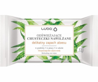 Luba luba_odiejing zvlhčující ubrousky aloe vera 15pcs