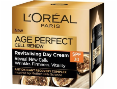 L Oreal Paris loreal_age Perfect Cell Renew Revitalization Day Cream Spf 30 Revitalizační anti -wrinkle krém pro 50ml