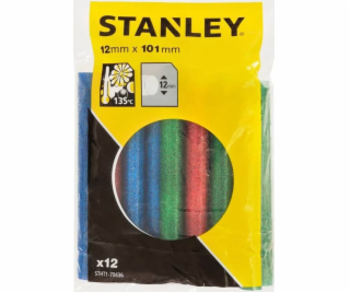 Adhesivní vložky Stanley 12 mm x 100 mm barevná sada 12 k...