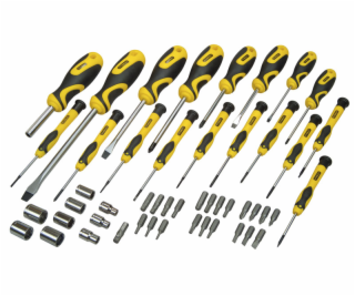 Stanley Flat Cross Screwdriver Set přesné 49 ks. (STHT0-7...