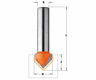 CMT Chasing Cutter 12,7 x 44,5 mm (915.127.11)