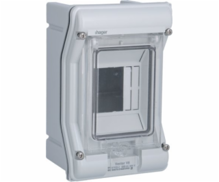 Hager Polo Modular Switchgear 1x3 Surface Mond IP65 vekto...